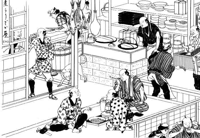 『江戸庶民風俗図絵』三谷一馬画